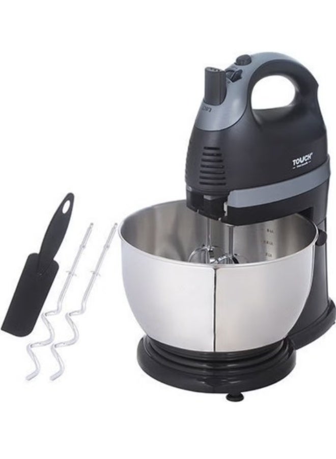 Touch El zenouki Touch 40509 Stainless Steel Speed Stand Mixer,Black - Image 2